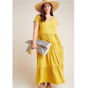 Anthropologie Maeve Gillian Tiered Maxi Dress - XL